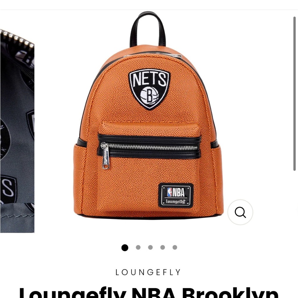 NWT Brooklyn Nets Loungefly Mini Backpack